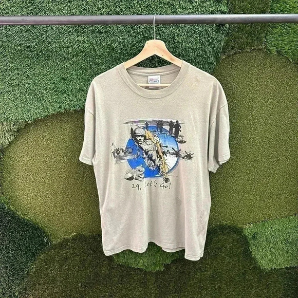 Vintage 29th Infantry 29 Let’s Go Army T-shirt  Large - Picture 1 of 8